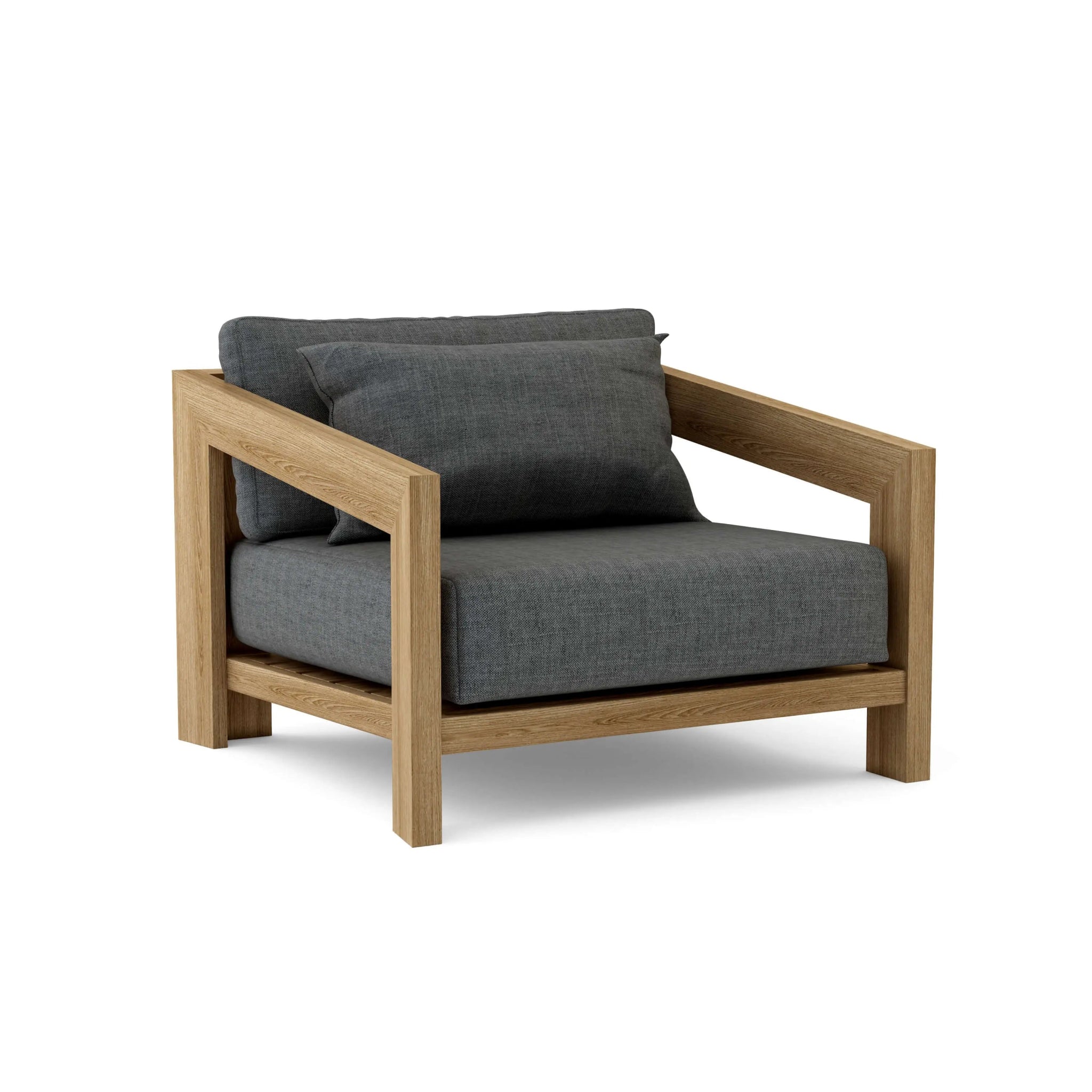 Smyrna Lounge Armchair – (Natural) by Modern Haus