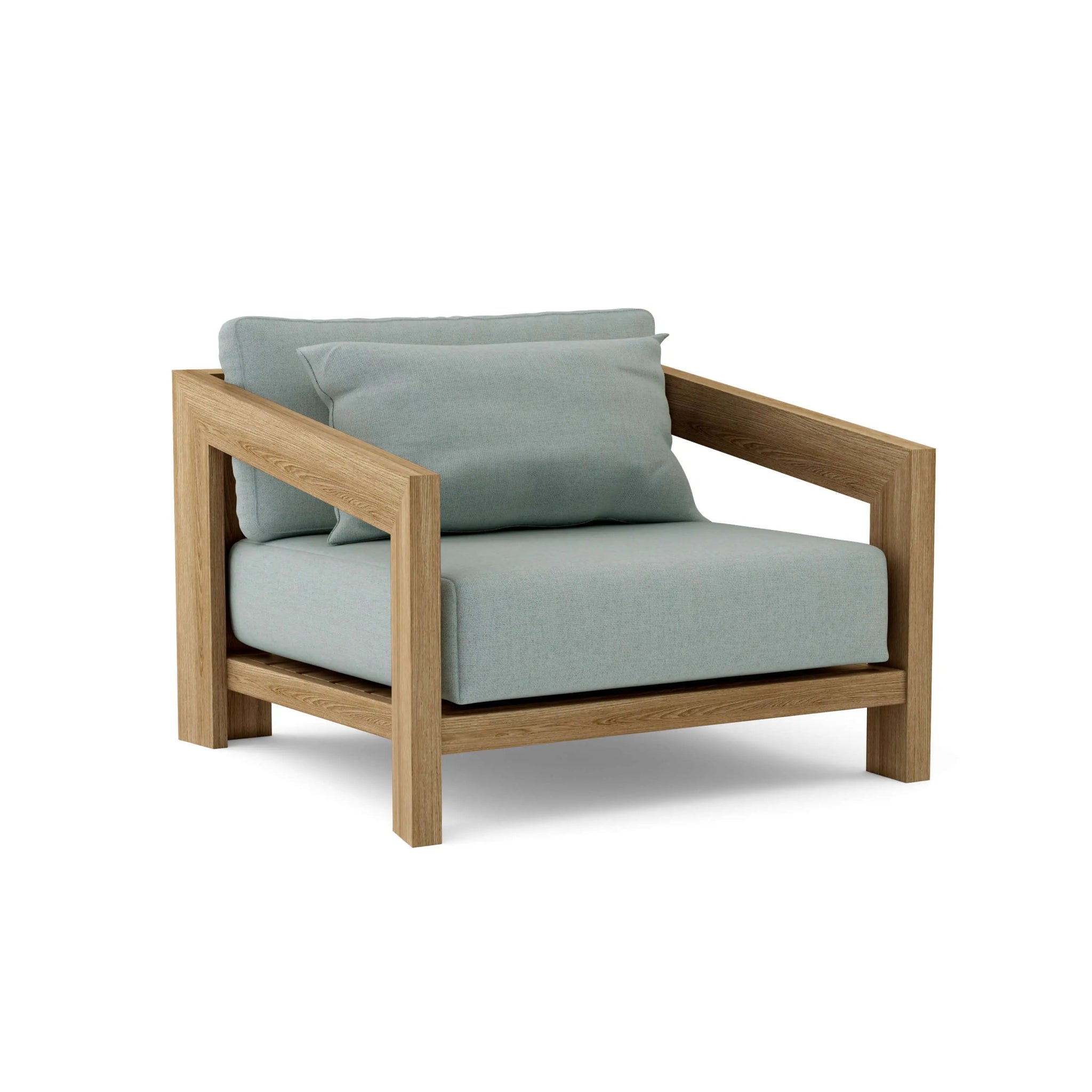 Smyrna Lounge Armchair – (Natural) by Modern Haus