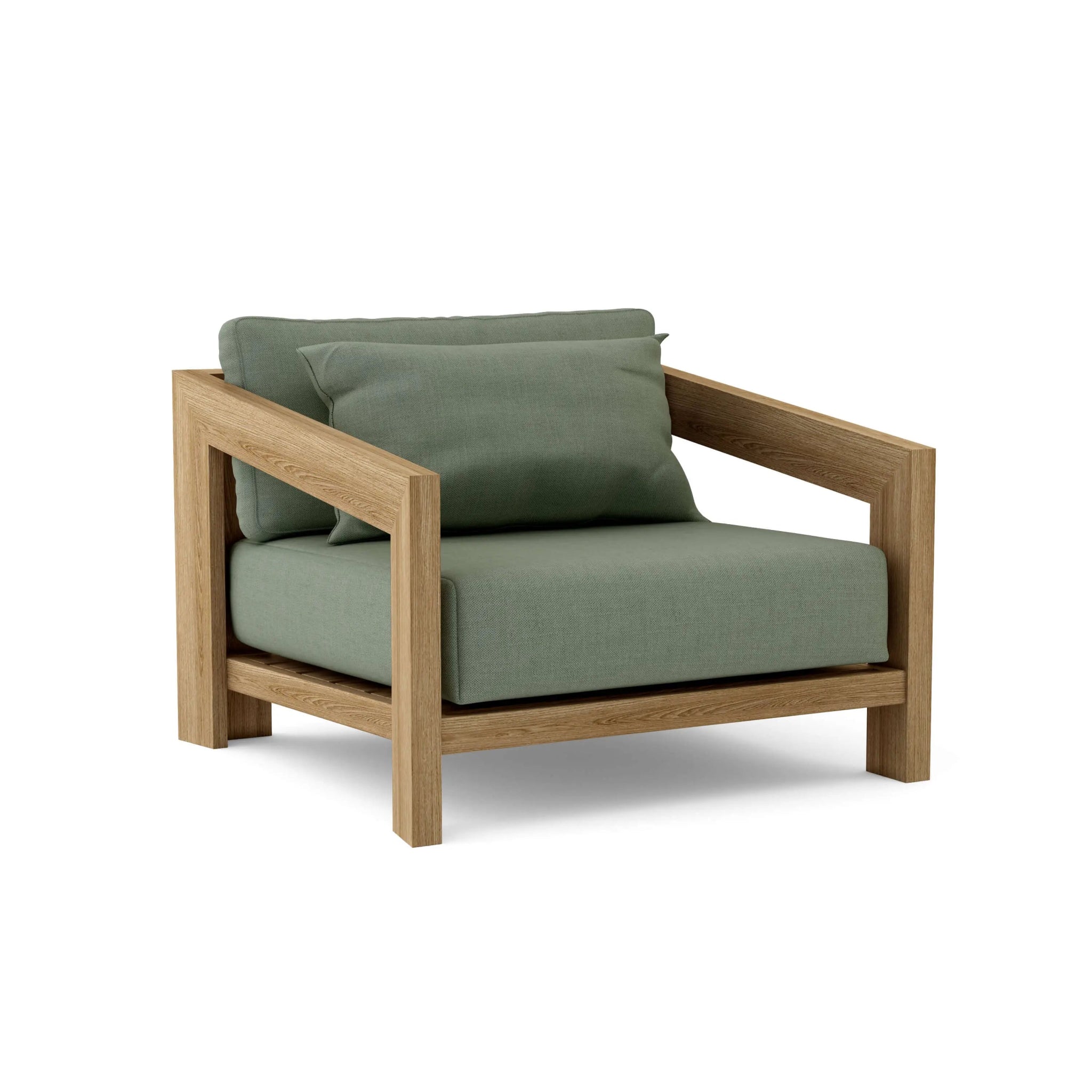 Smyrna Lounge Armchair – (Natural) by Modern Haus