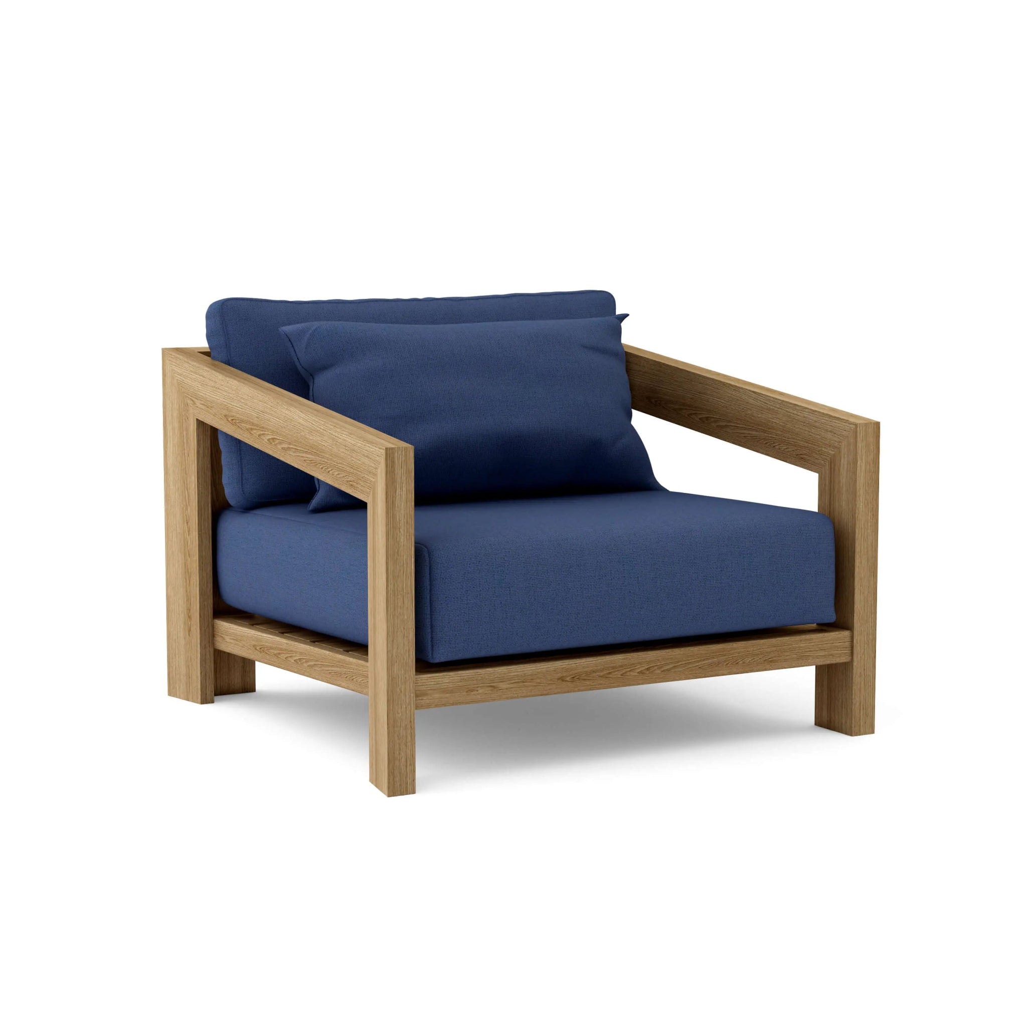 Smyrna Lounge Armchair – (Natural) by Modern Haus