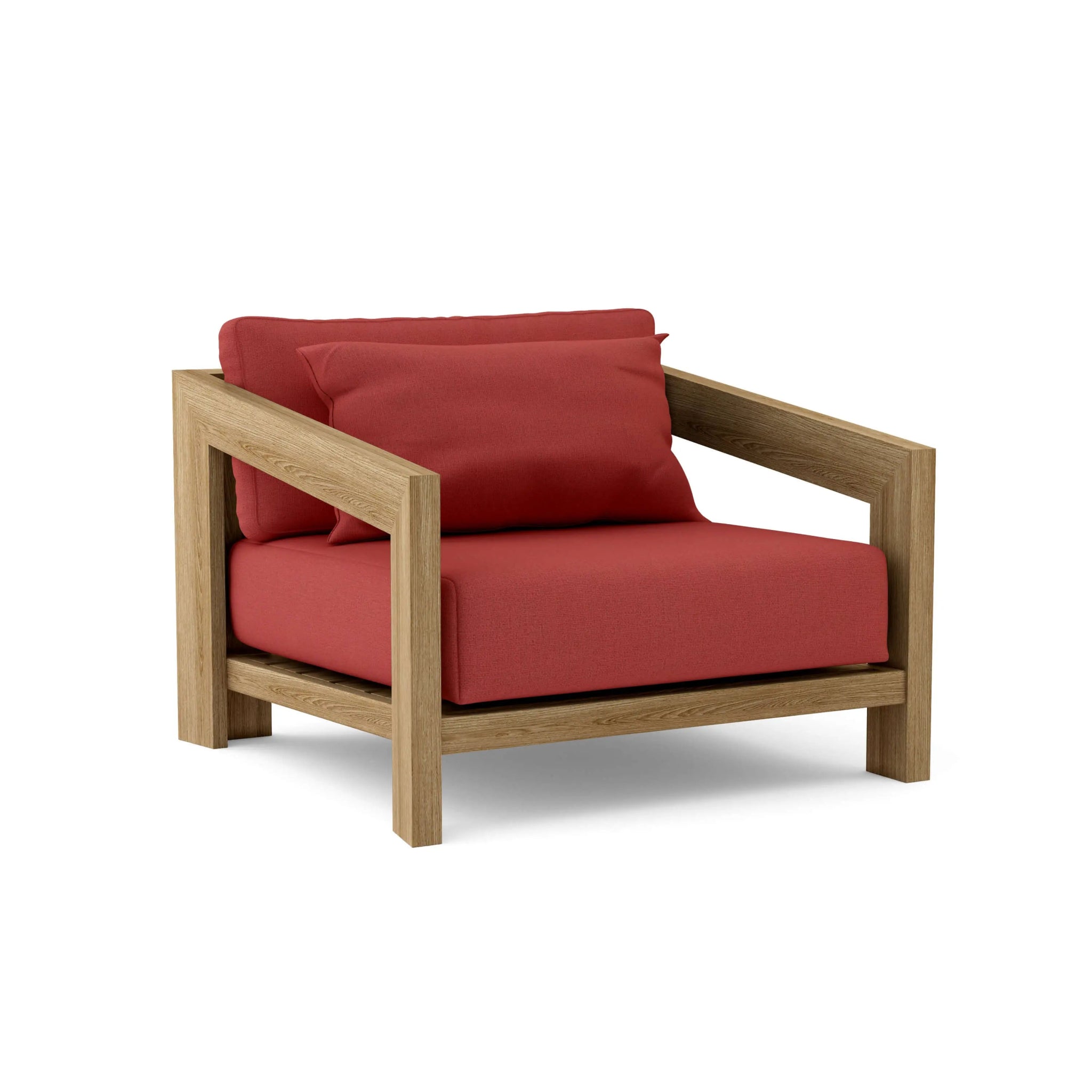 Smyrna Lounge Armchair – (Natural) by Modern Haus