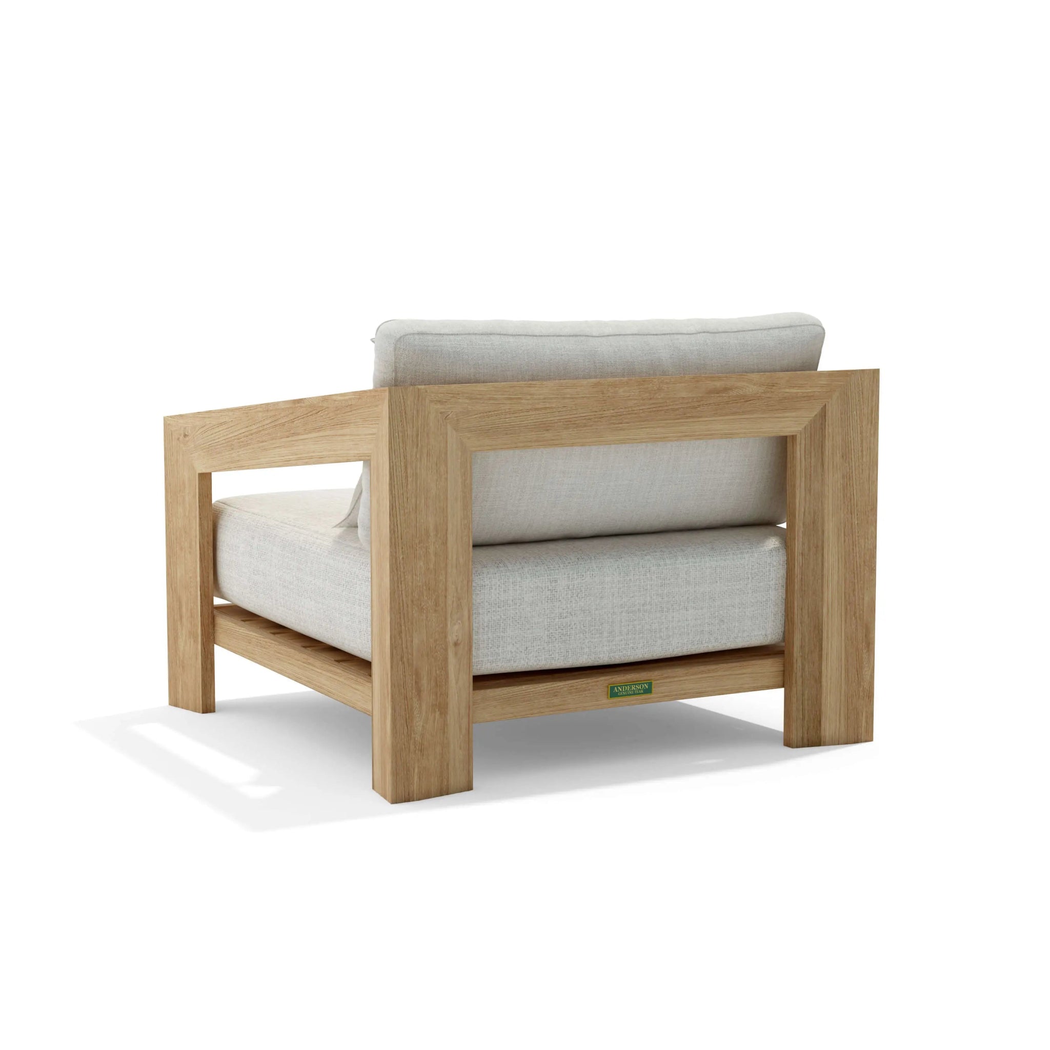 Smyrna Lounge Armchair – (Natural) by Modern Haus