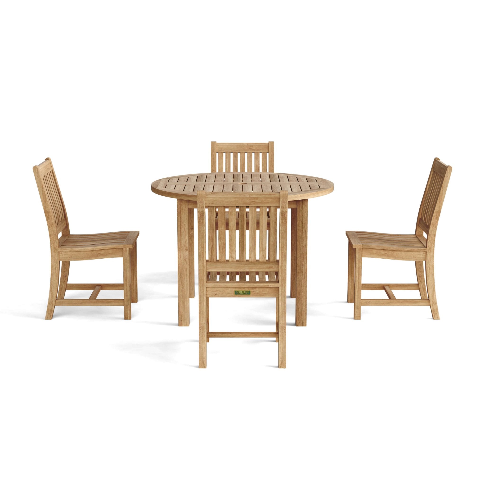 Sommerset 5 - pc Dining Table Set – Teak Dining Set () by Anderson Teak