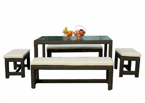Sorrento Dining Table Set – () by Anderson Teak