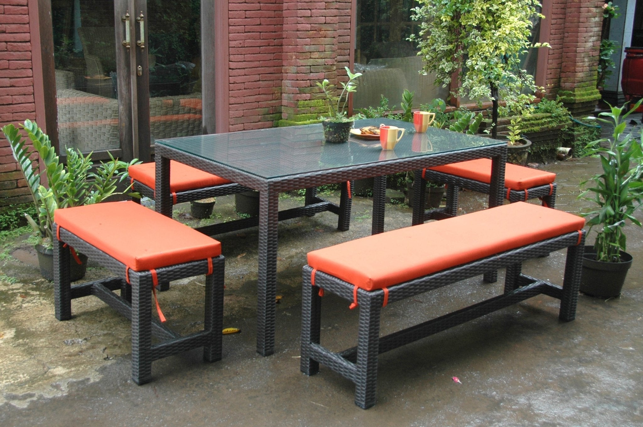 Sorrento Dining Table Set – () by Anderson Teak