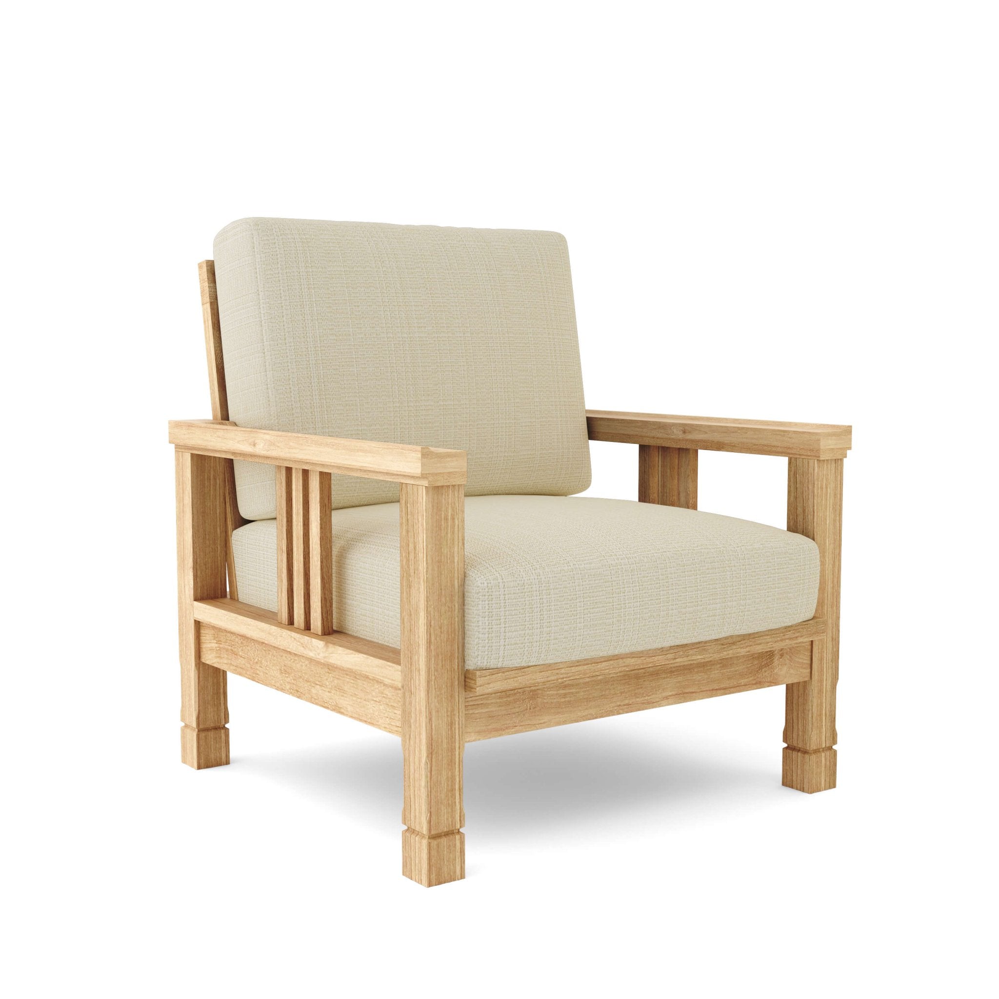 SouthBay Deep Seating Armchair – (Linen Antique Beige) by Chapman Collection