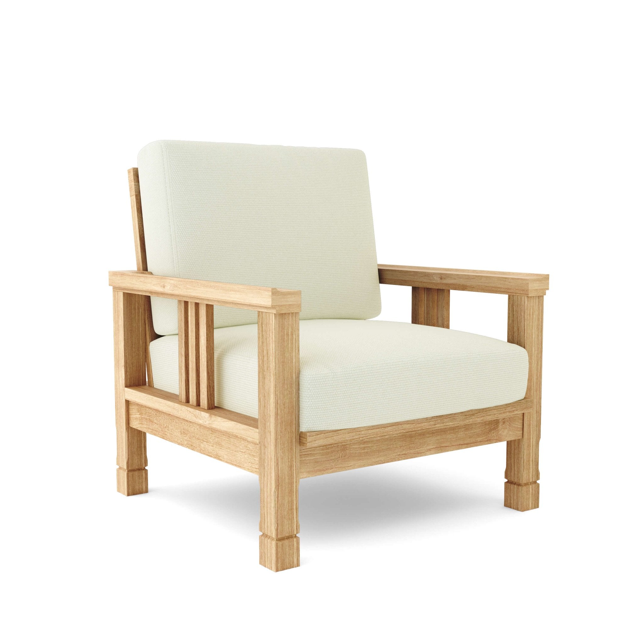 SouthBay Deep Seating Armchair – (Natural) by Chapman Collection