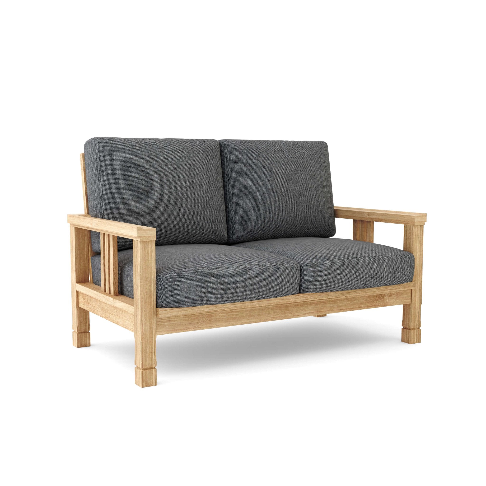 SouthBay Deep Seating Loveseat – (Cast Charcoal) by Chapman Collection