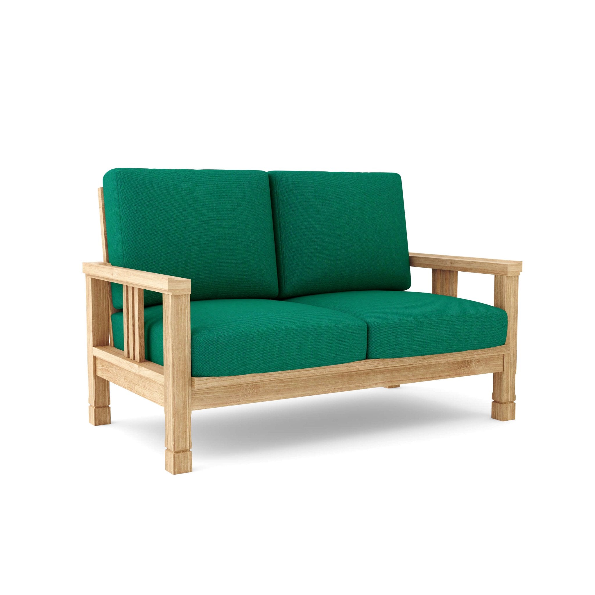 SouthBay Deep Seating Loveseat – (Forest Green) by Chapman Collection