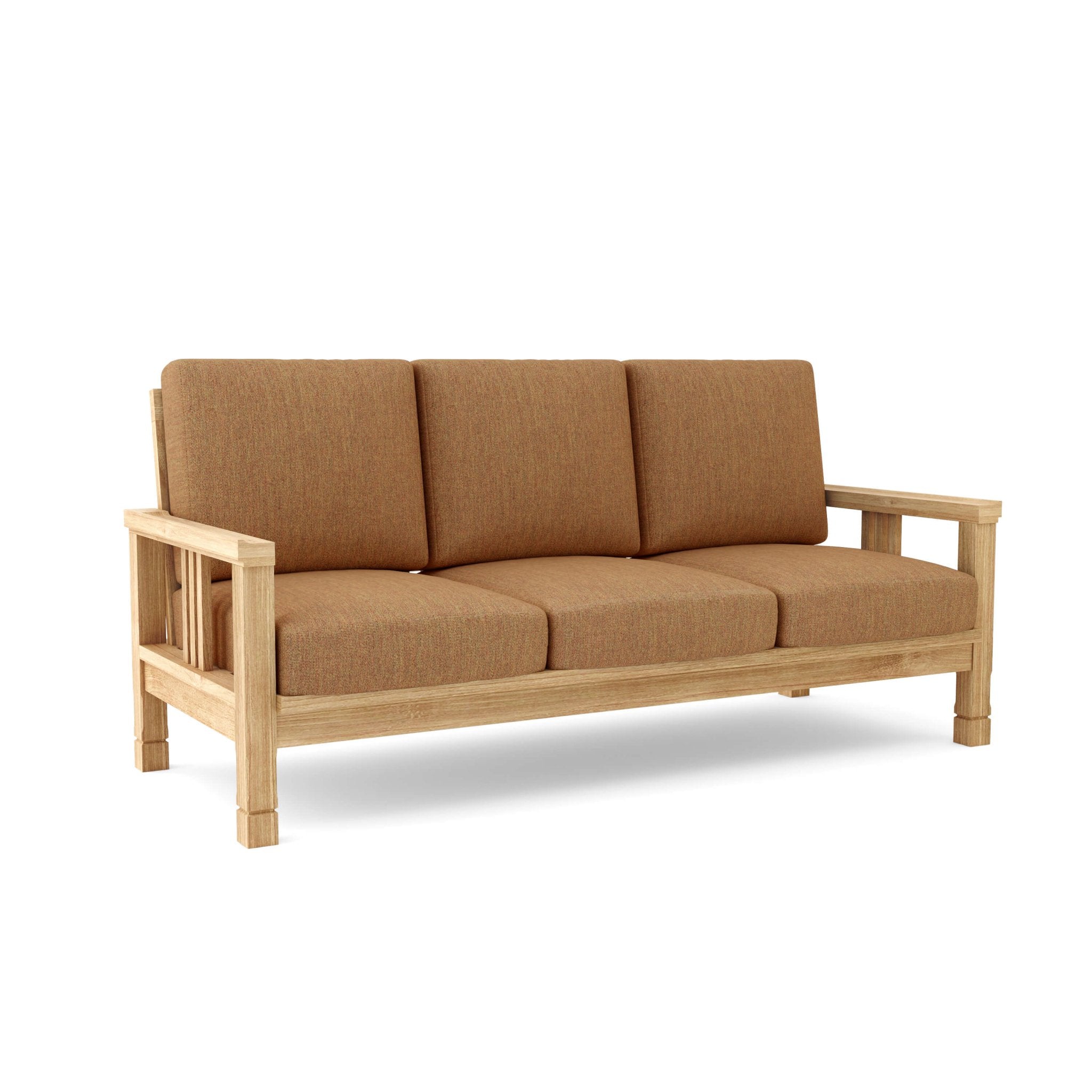 SouthBay Deep Seating Sofa – Teak Sofa (Teak) by Chapman Collection