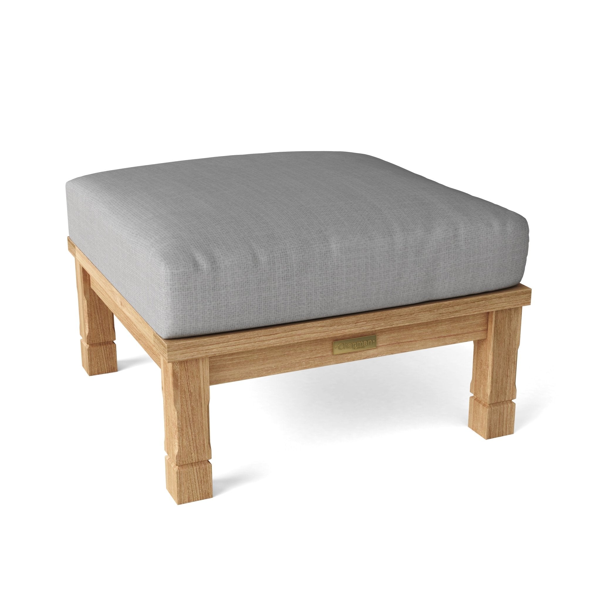 SouthBay Ottoman – (Cast Slate) by Chapman Collection