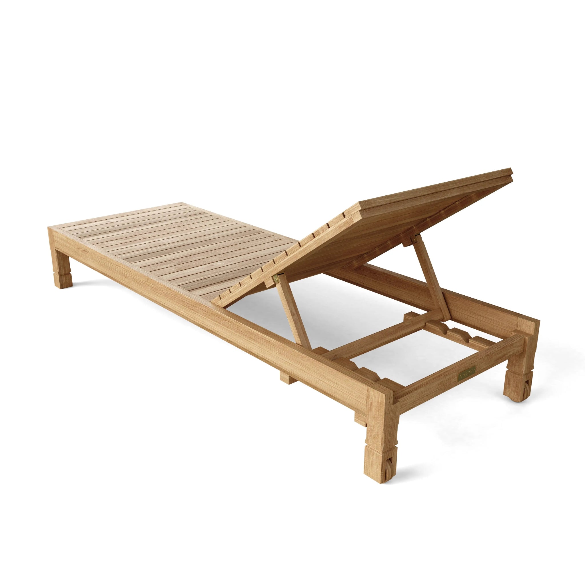 SouthBay Sun Lounger – Teak Daybed (None) by Chapman Collection
