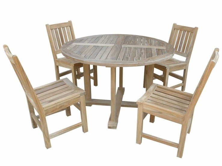 Tosca Sonoma 5 - pc Dining Table Set – Teak Dining Set () by Anderson Teak