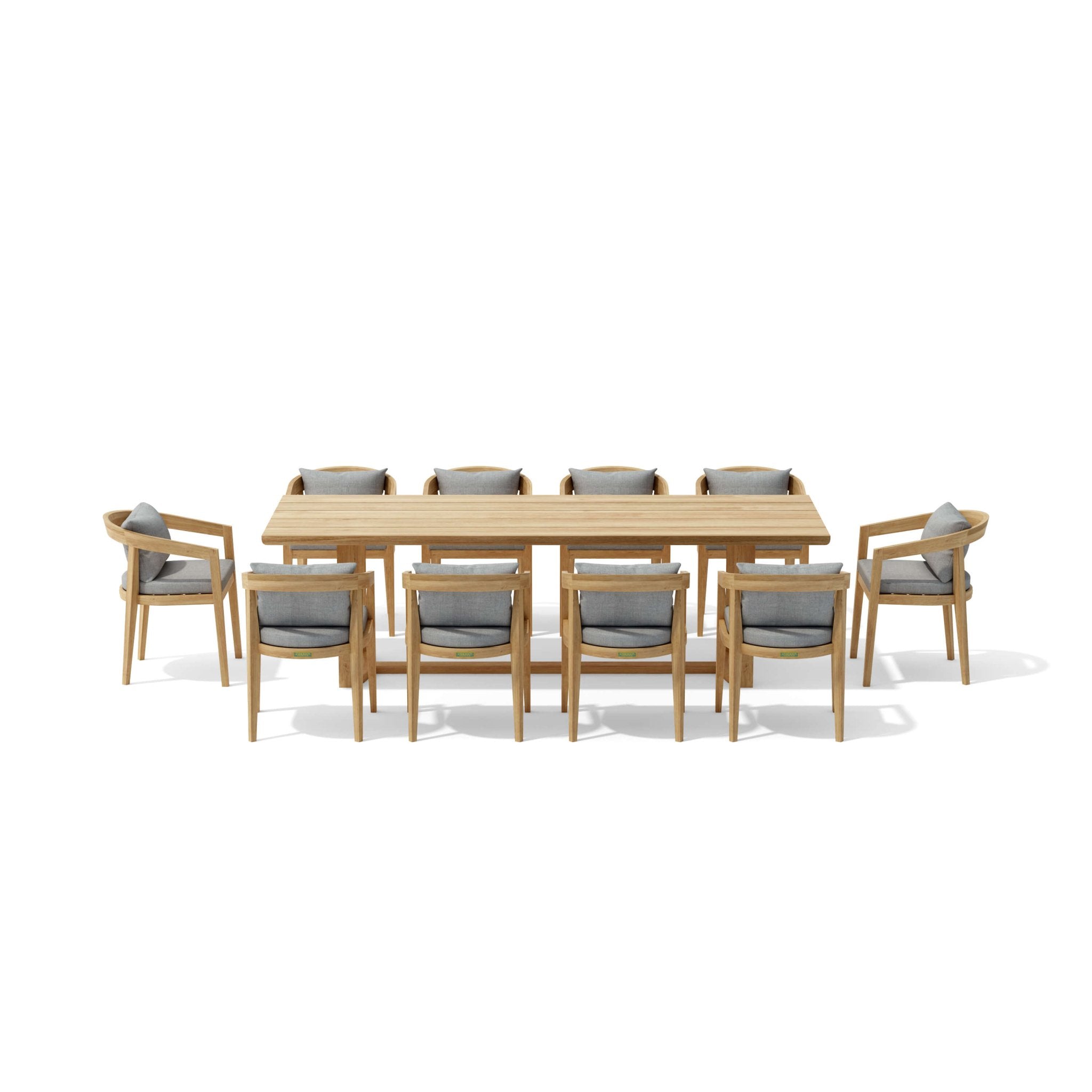 Toscana 11 - pc Dining Table Set – Dining Table Set () by Anderson Teak