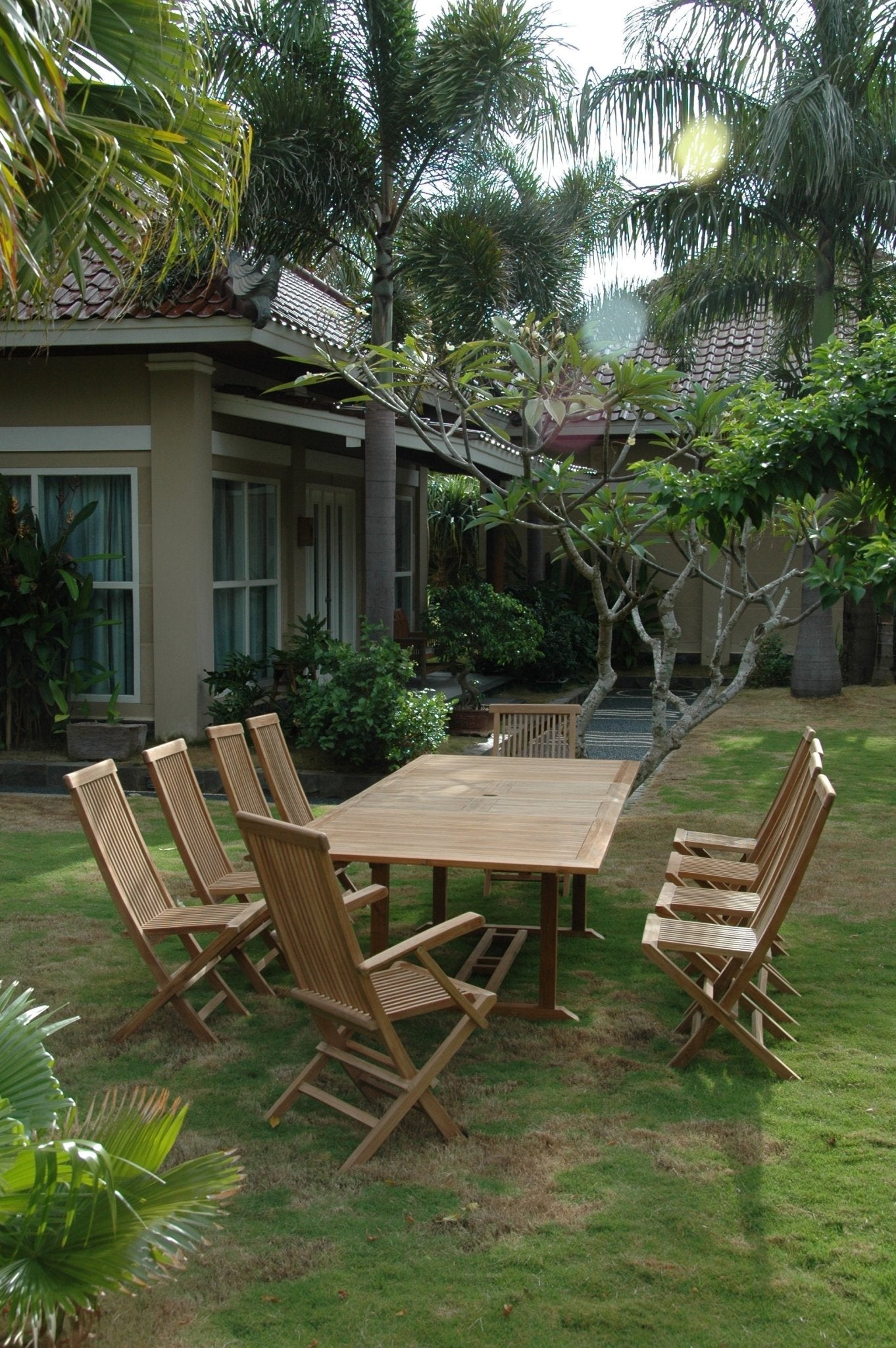 Valencia Classic 11 pc Dining Table Set – () by Anderson Teak