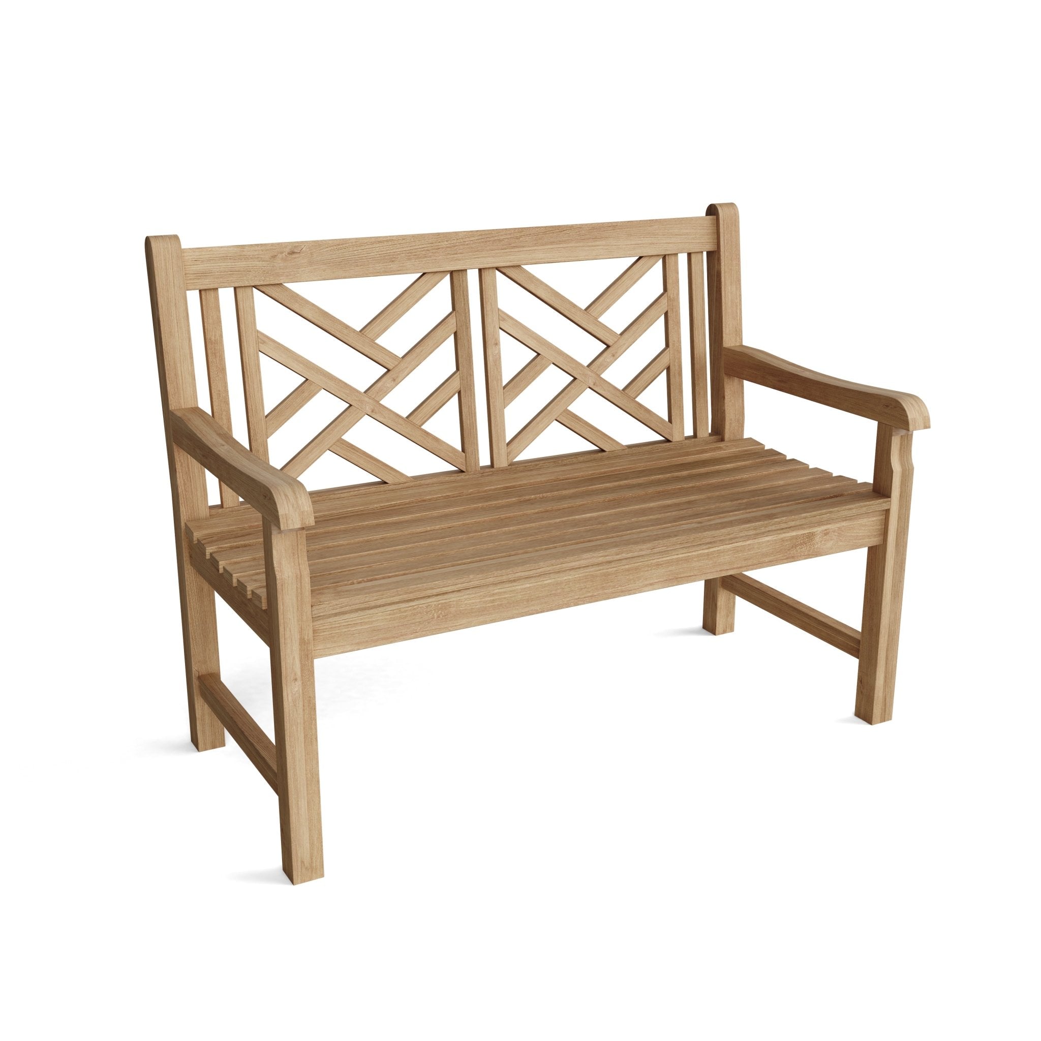 Vilano 2 - Seater Bench – Teak Bench () by Anderson Teak