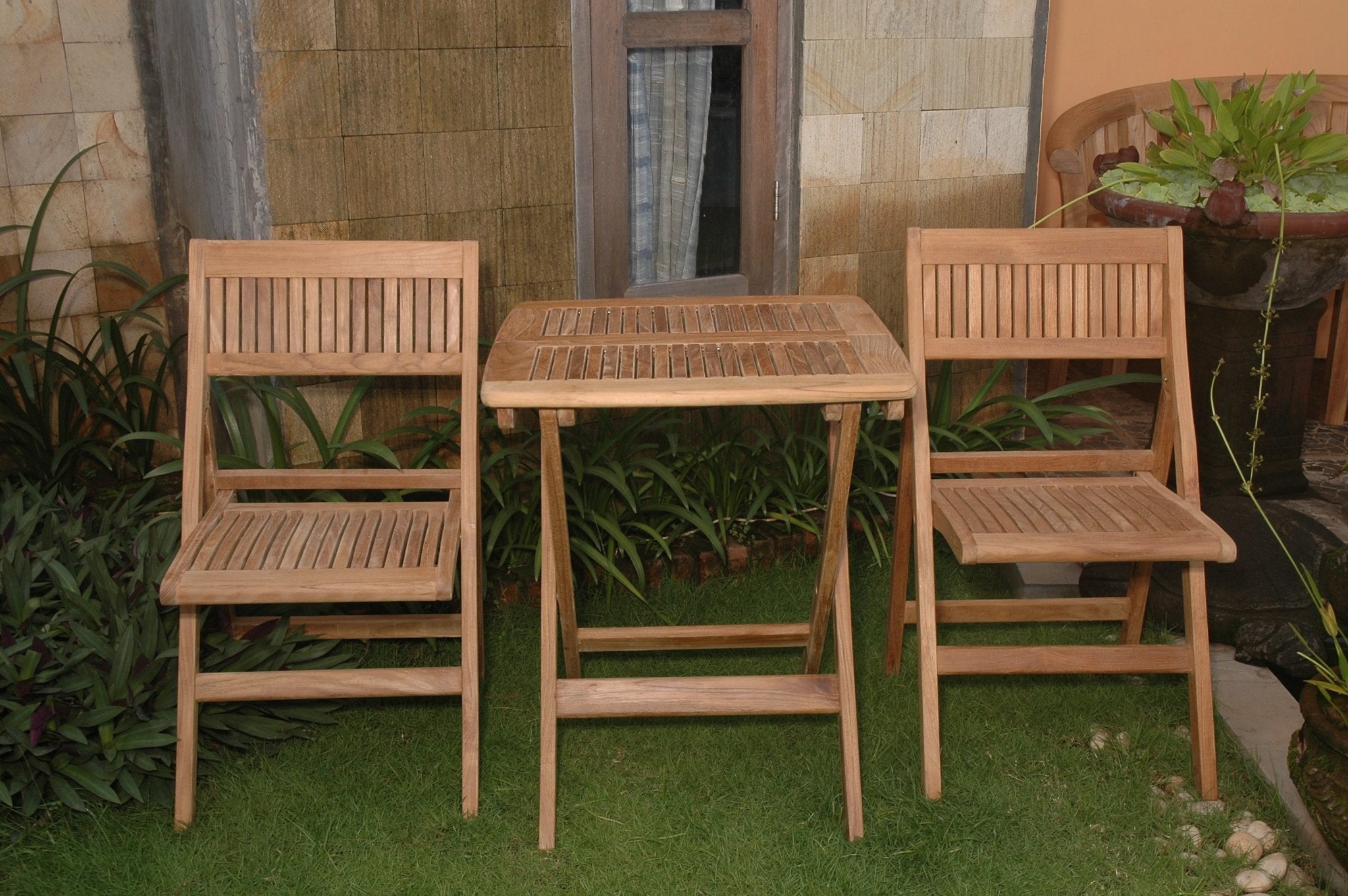 Windsor 3 - pc Bistro Table Set – () by Anderson Teak
