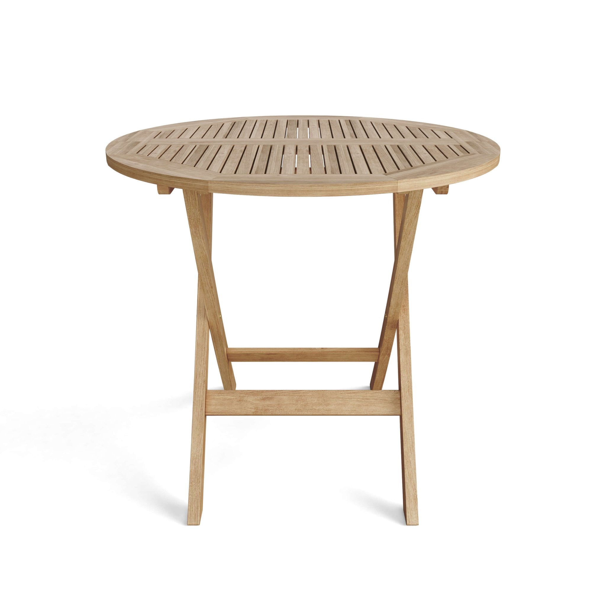 Windsor 31" Round Picnic Folding Table – () by Anderson Teak