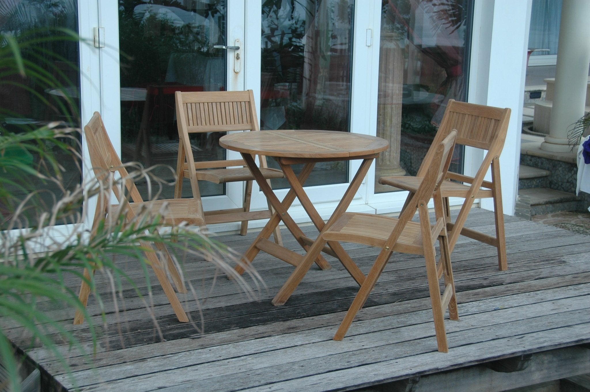 Windsor 5 - pc Table Set – Teak Dining Set () by Anderson Teak