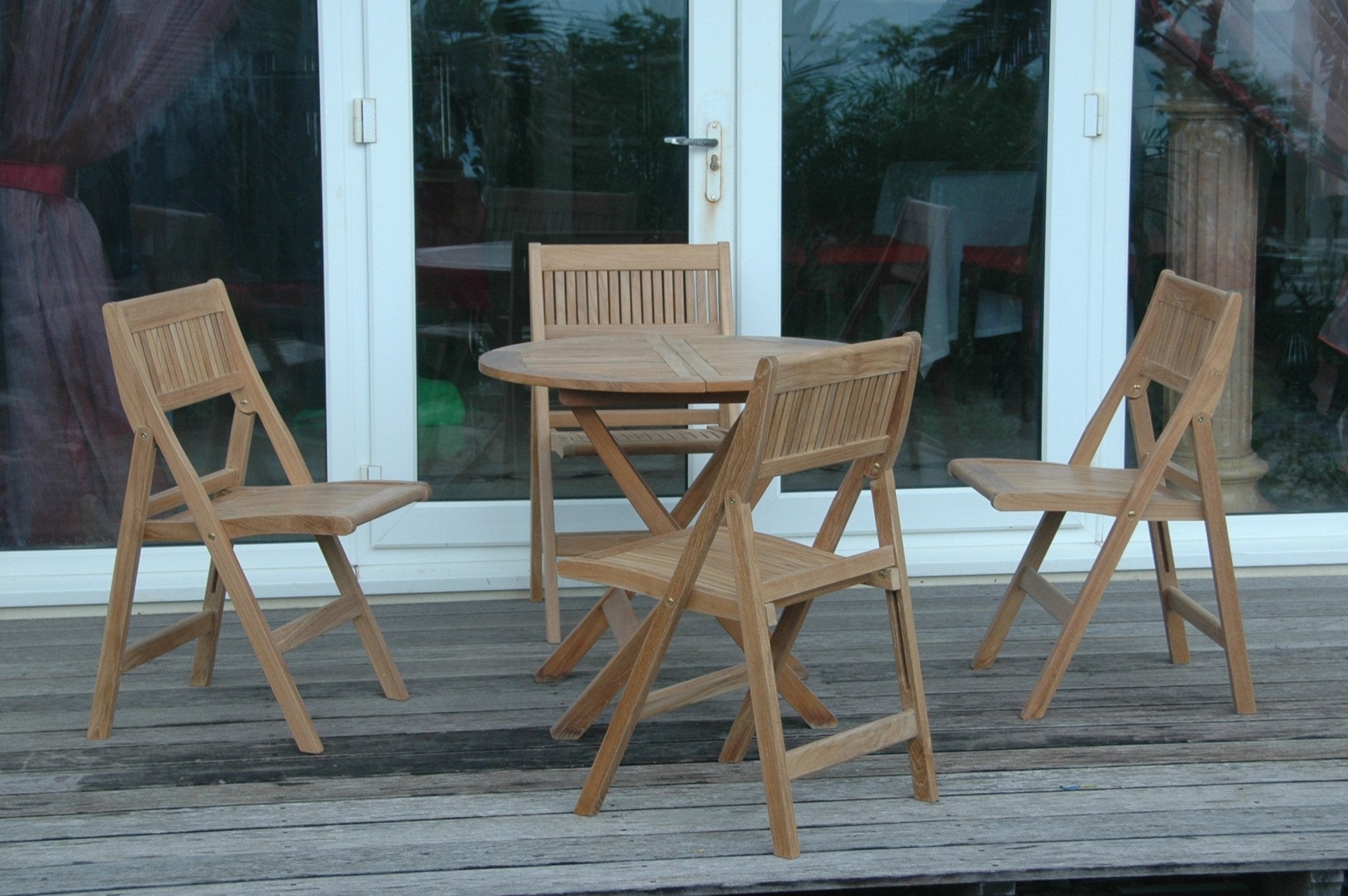 Windsor 5 - pc Table Set – Teak Dining Set () by Anderson Teak