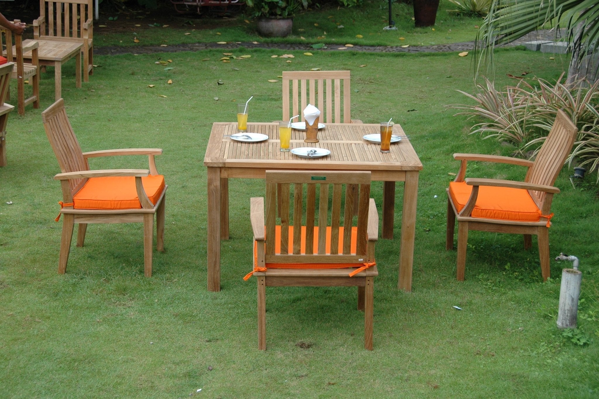 Windsor Brianna 5 - pc Dining Table Set – (None) by Anderson Teak