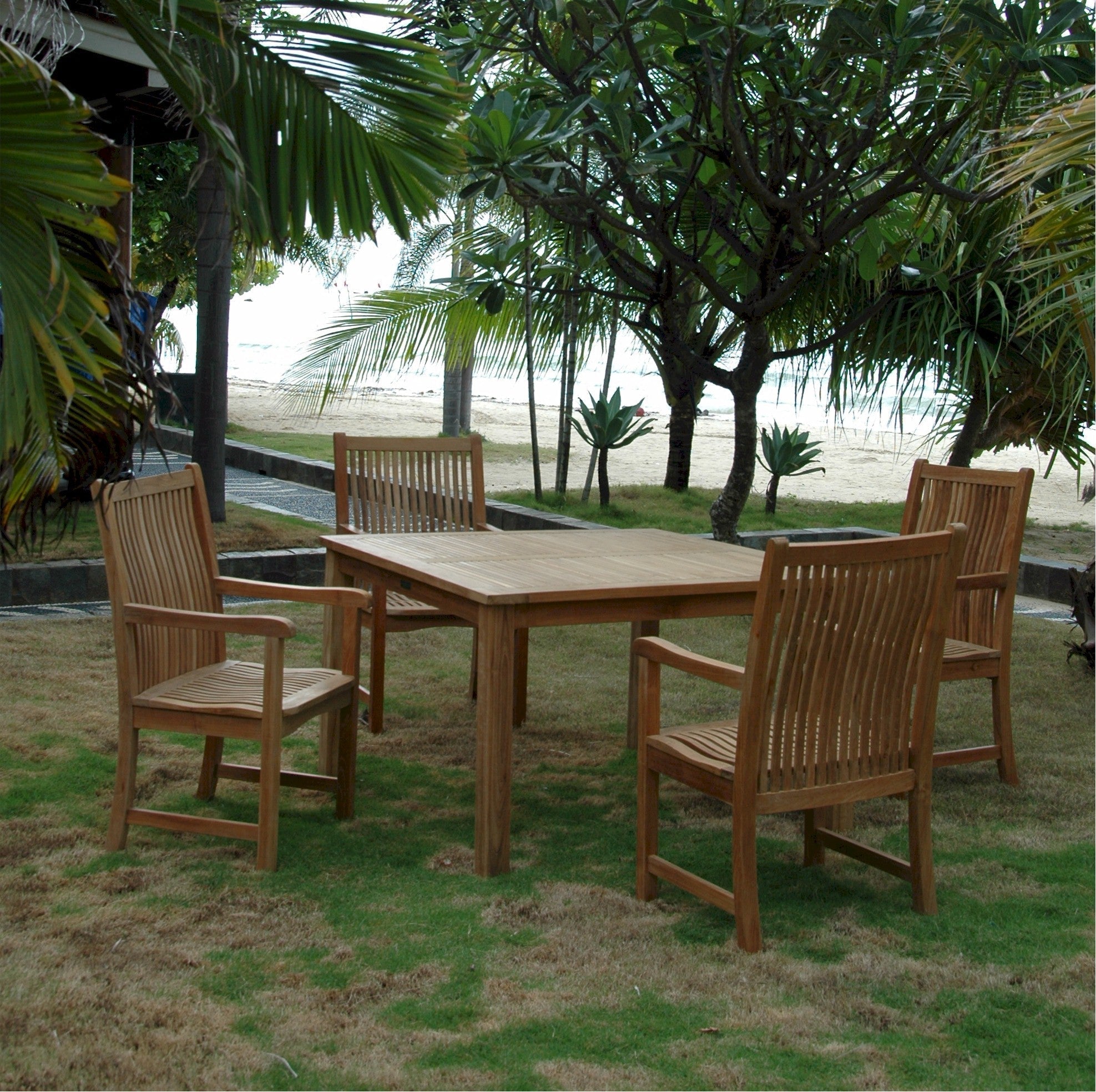 Windsor Chicago 5 - pc Dining Table Set – () by Anderson Teak