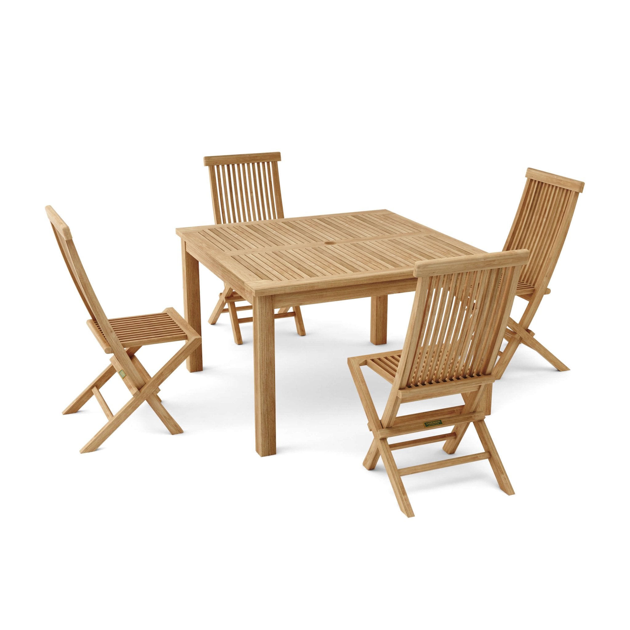 Windsor Classic 5 - pc Dining Table Set – () by Anderson Teak