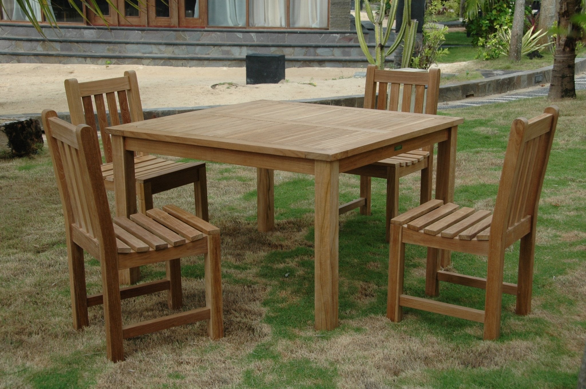 Windsor Classic 5 - pc Dining Table Set – () by Anderson Teak