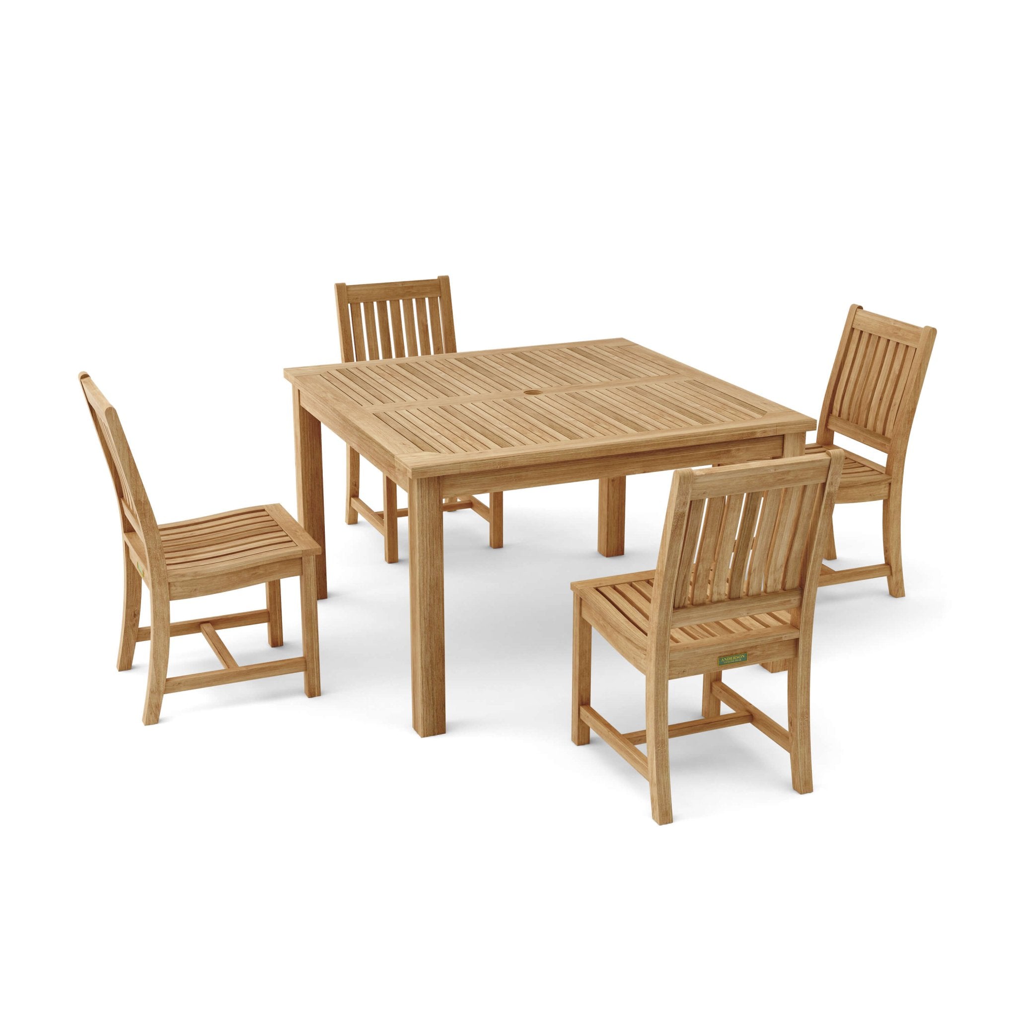 Windsor Rialto 5 - pc Dining Table Set – Teak Dining Set () by Anderson Teak