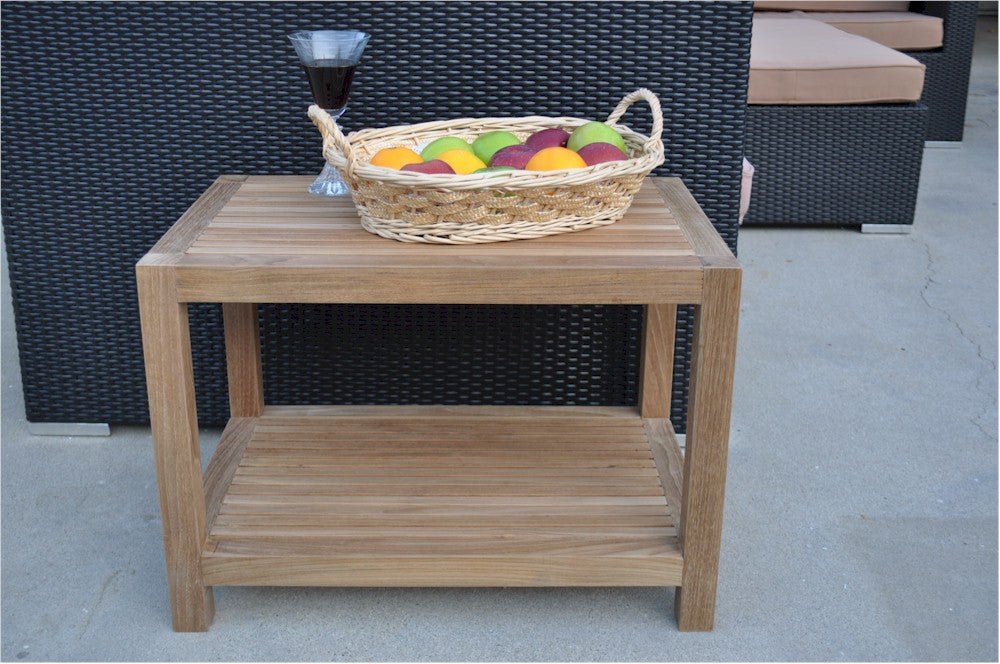 Windsor Side Table 2 - Tier – () by Anderson Teak