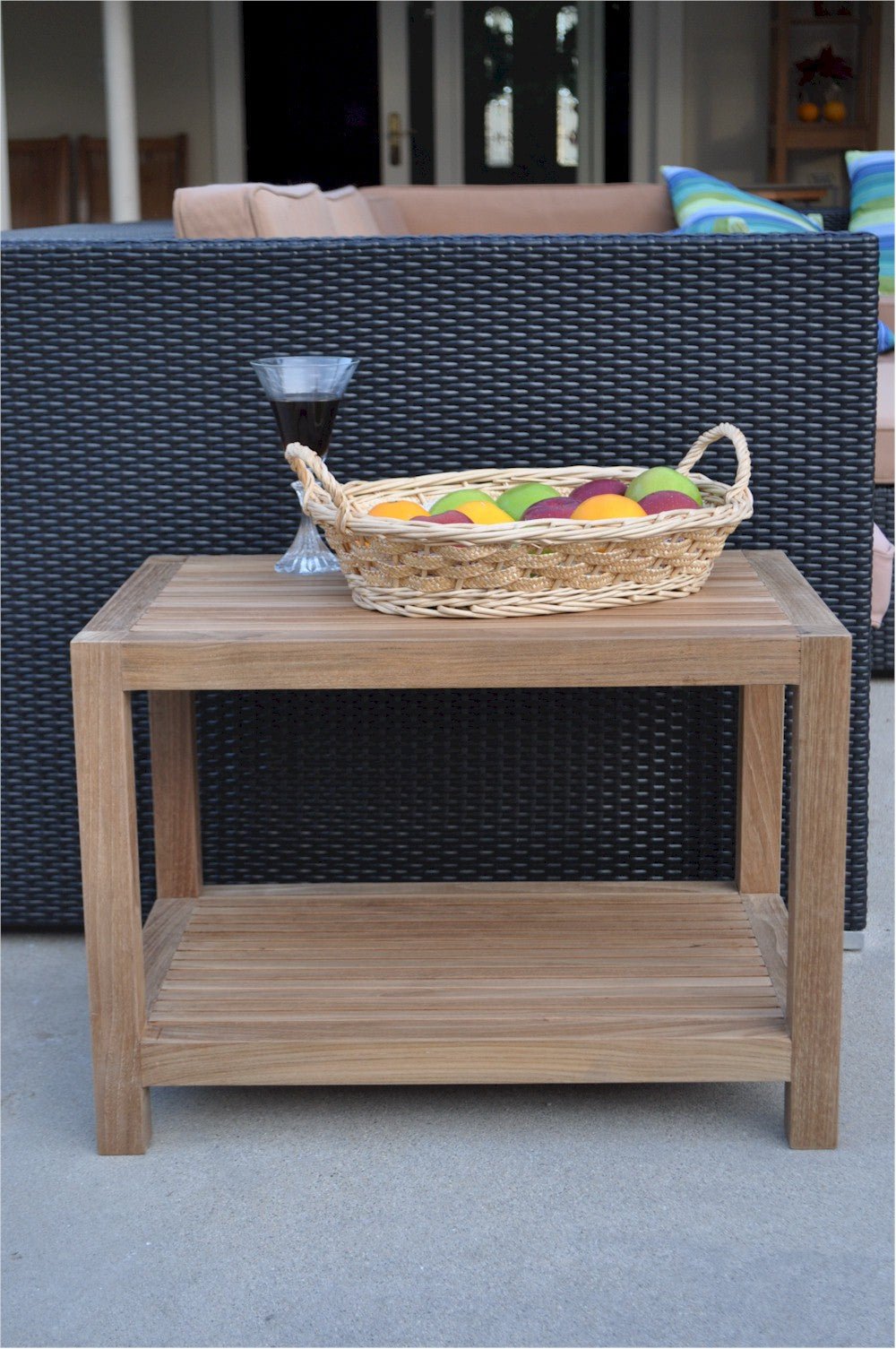 Windsor Side Table 2 - Tier – () by Anderson Teak