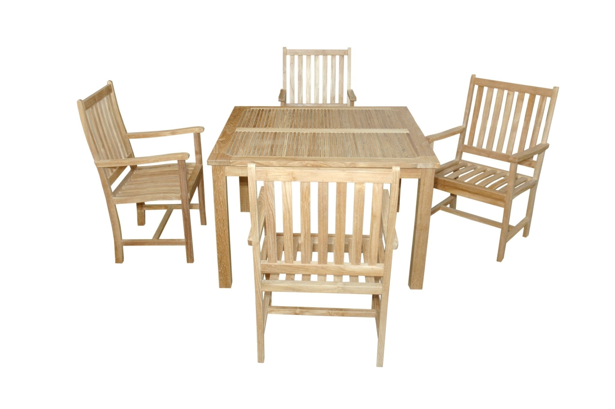 Windsor Wilshire 5 - pc Dining Table Set – Teak Dining Set () by Anderson Teak