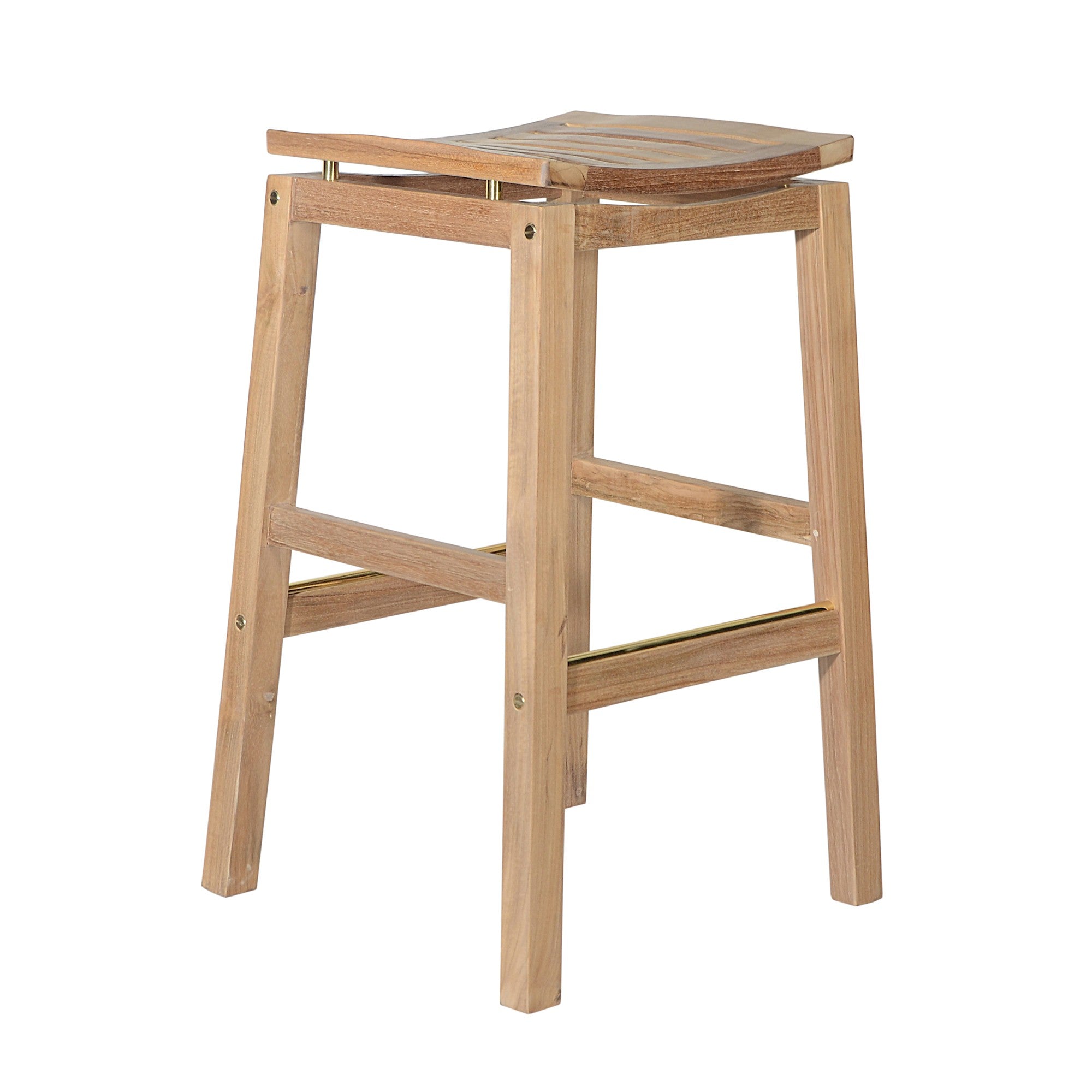 Winston Backless Bar Chair – bar chair () by Anderson Teak